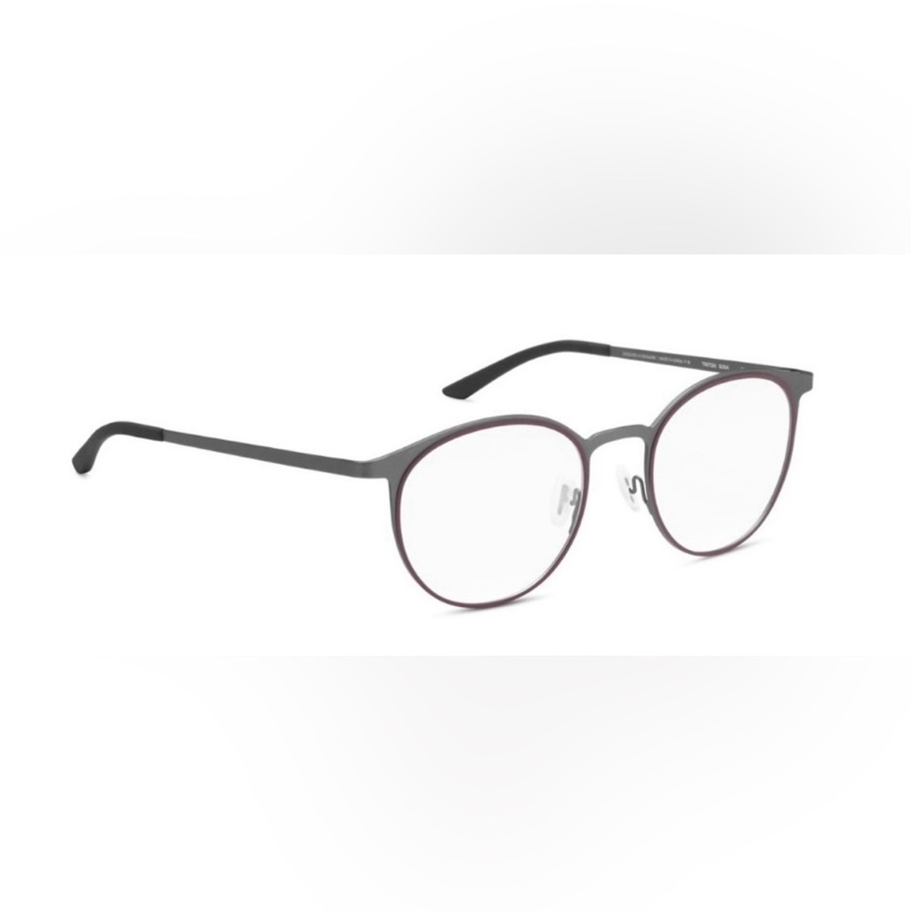 Orgreen Optics Havn Glasses Eyeglasses Frame Triton Gray Frame Size: 51-20-145